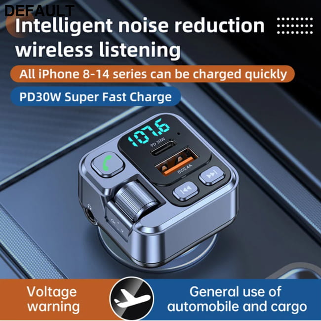 Car Bluetooth Receiver USB U Disk Read PD20w Fast Charging HM101 FM Transmitters