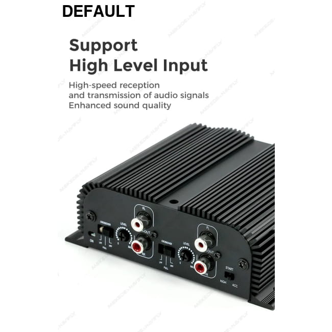 Car Digital Power Amplifier Audio Processor Stereo Amplifiers