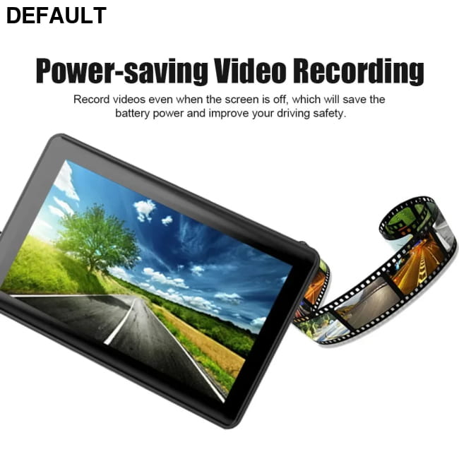 Car DVR 3 Cameras 4.0 Inches Dash Cam Video Recorder