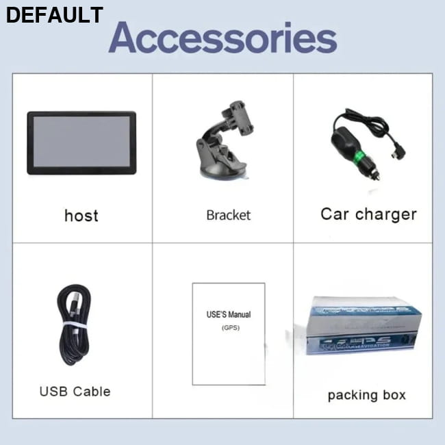 Car GPS Navigation System 5/7/8-inch Touch Screen 8G + 256M DVD Players 8G + 256M Audio Components