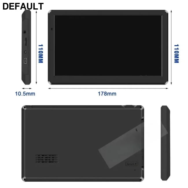 Car GPS Navigation System 5/7/8-inch Touch Screen 8G + 256M DVD Players 8G + 256M Audio Components