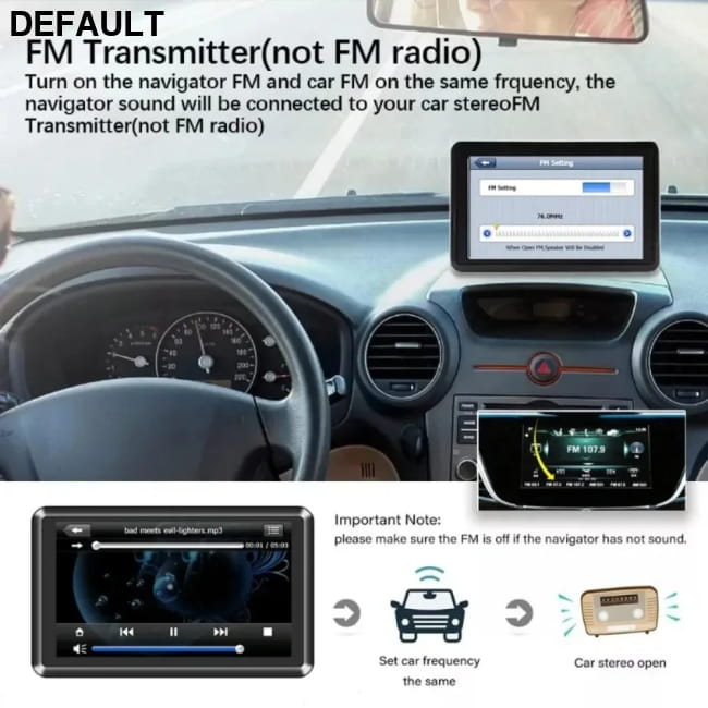 Car GPS Navigation System 5/7/8-inch Touch Screen 8G + 256M DVD Players 8G + 256M Audio Components