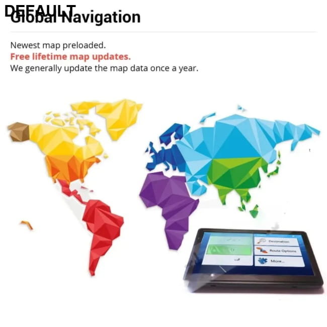 Car GPS Navigation System 5/7/8-inch Touch Screen 8G + 256M DVD Players 8G + 256M Audio Components