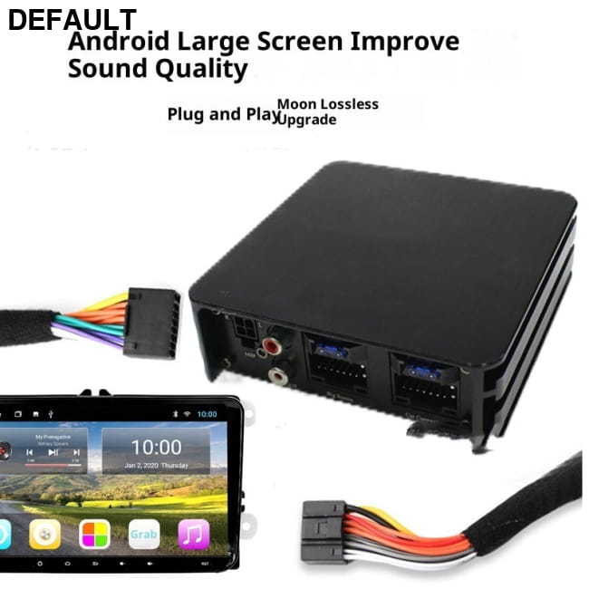 Car Modification Lossless DSP Amplifier Audio Processor Black Amplifiers Electronics