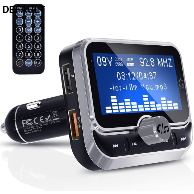 Car MP3 player Silver Bluetooth FM Transmitters Electronics