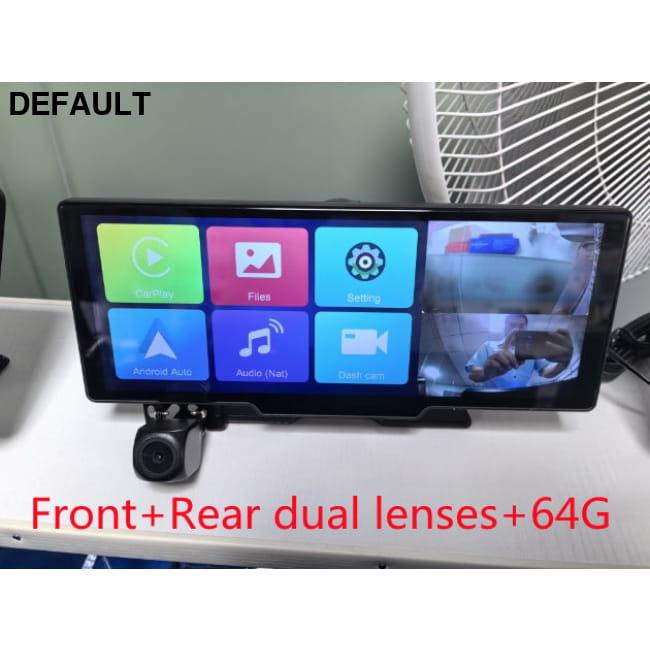 Car Dash Cam & Navigation Device | 10’’+ Screen Front Rear Dual Recording GPS USB Lenses 64G DVD Players | Best Selling