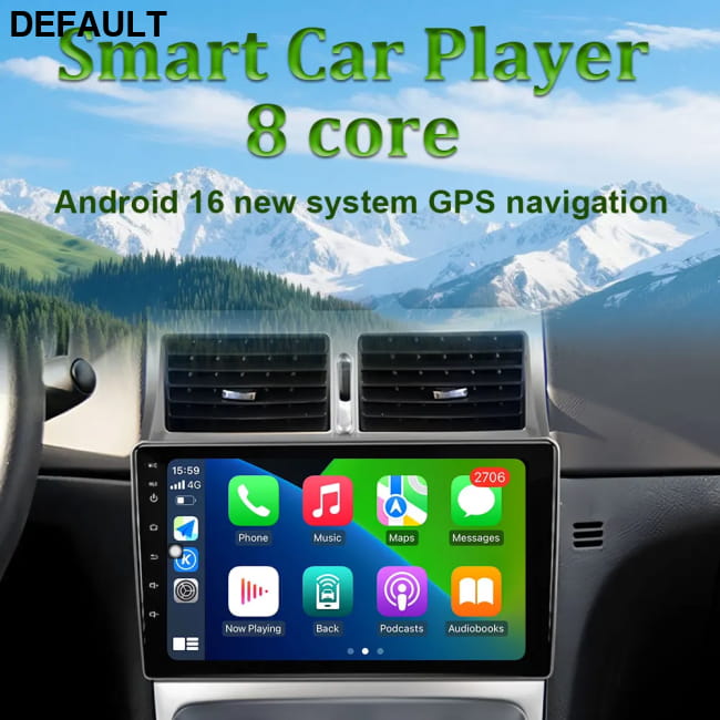 Car Radio Video Multimedia Player Carplay Android GPS DVD Players