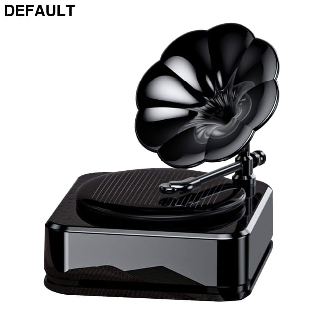Car Record Player Aromatherapy Ornaments Retro Windmill Gray Home Audio Receiver Electric Diffusers