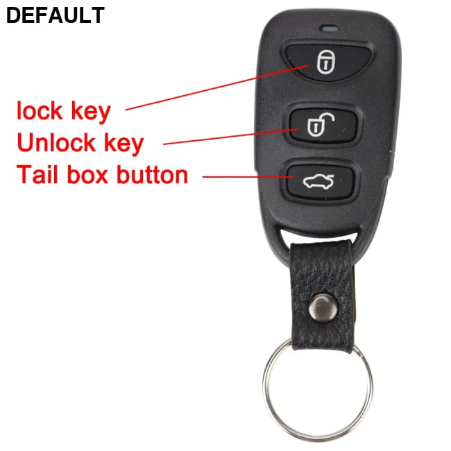 Car Remote Central Door Lock Keyless Control Kit Alarm Starter Vehicle Systems
