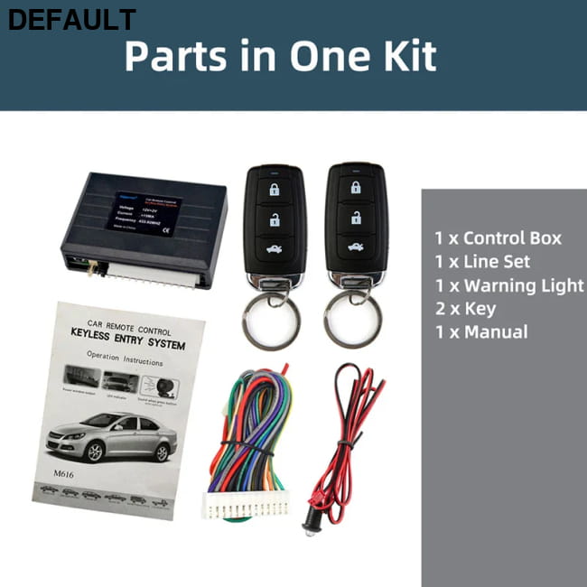 Car Remote Central Door Lock Keyless System Control Alarm & Security Systems Vehicle