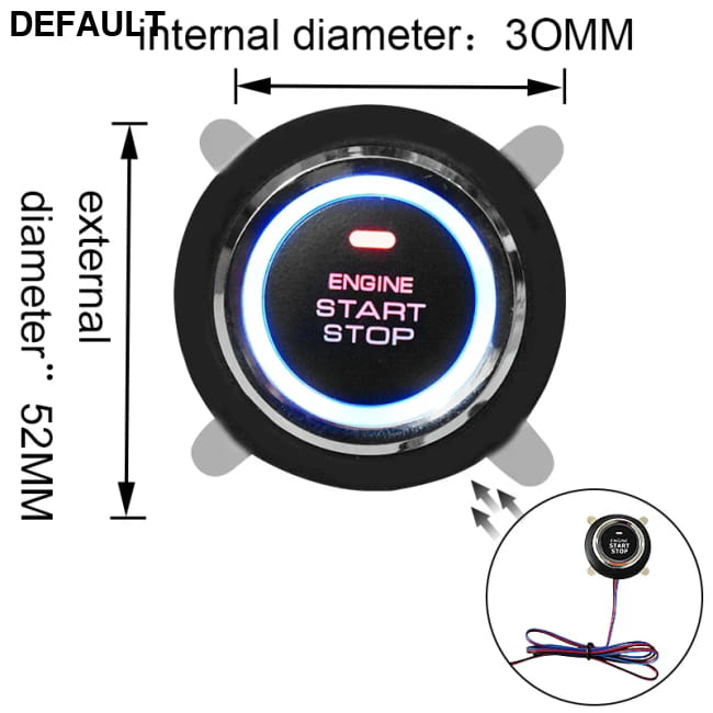 Car Remote Control PKE Keyless Entry Engine Start Starter Vehicle Systems