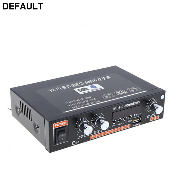 Car Small Smart Digital Power Amplifier With Bluetooth G30 EU Amplifiers Electronics