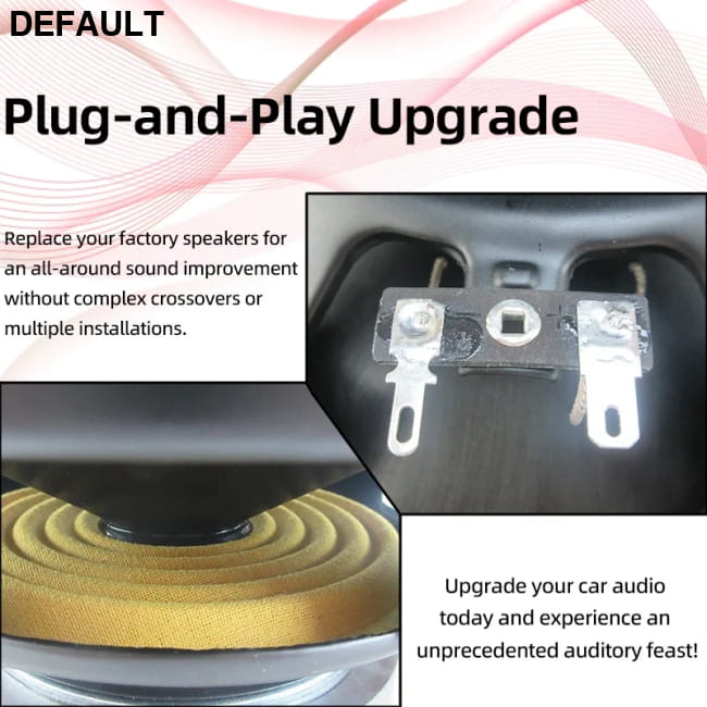Car Speakers 2400W (2*1200W) Coaxial Speaker 6*9 Inch Electronics
