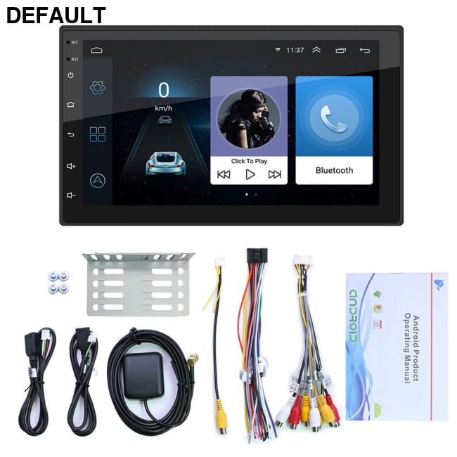 Car Universal Card Radio Bluetooth Player Standard Audio Receiver Motor Vehicle A/V Players & In-Dash Systems
