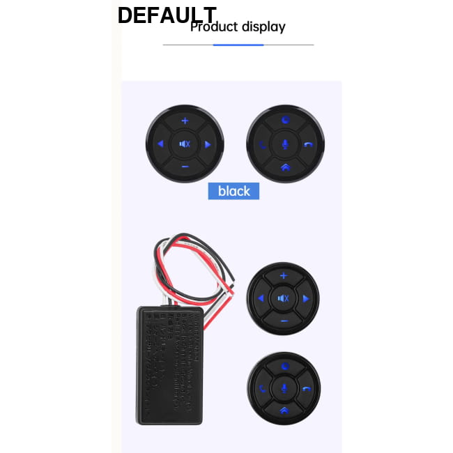 Car Wireless Remote Control 10Keys Steering Wheel Radio Starter Motor Vehicle Electronics