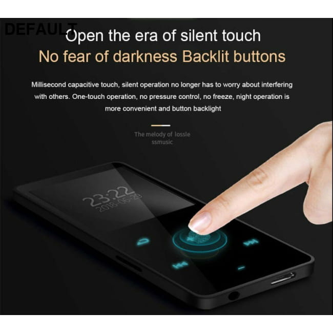 Card Touch Screen Bluetooth External Mini Walkman Black MP3/MP4/MP5 Players Handheld & Recorders