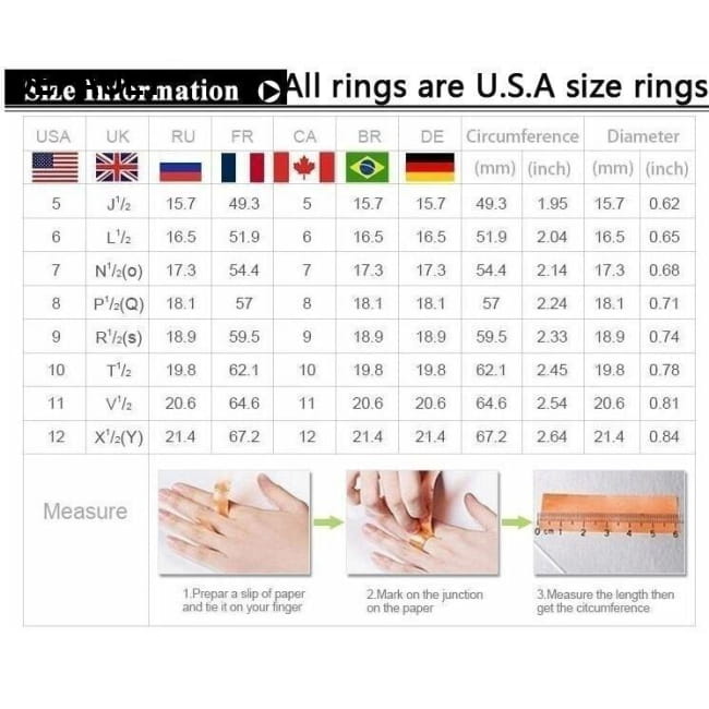 Carofeez Charm Couple Ring Stainless Steel Black Men’s Sterling Silver Rings
