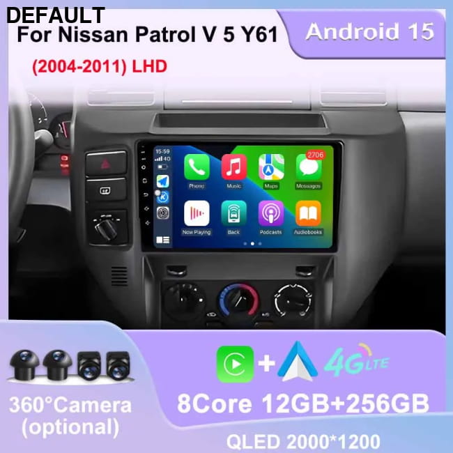 Carplay Car 4G WIFI GPS Navigation Radio Multimedia Video