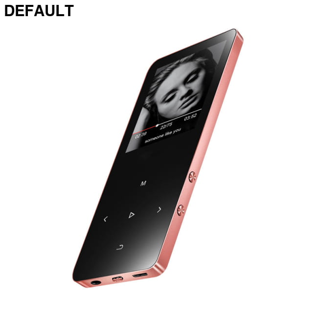 Compact Portable MP4 Music Player Gold / 16GB / No playing MP3/MP4/MP5 Players Electronics