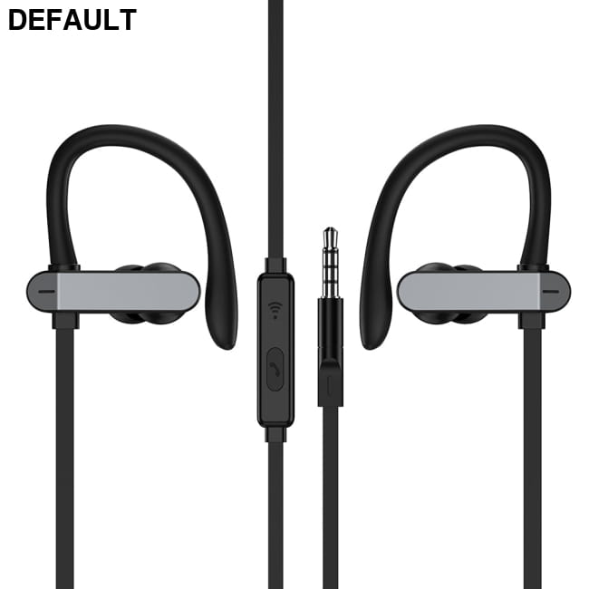 Compatible With Earphone PTM TS27 Sport Running Anti Drop Black gray Wired Earbuds In-Ear Headphones