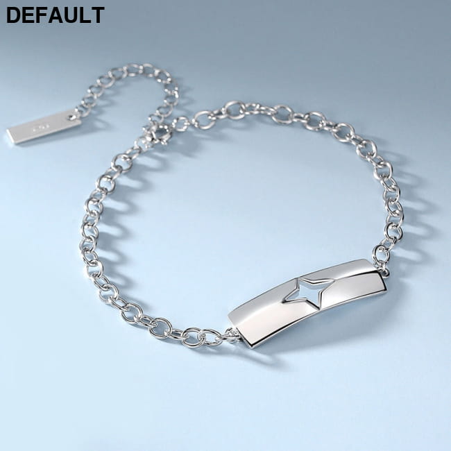 Couple Bracelet Female Sterling Silver Ins Korean Version Men’s Star Bracelets