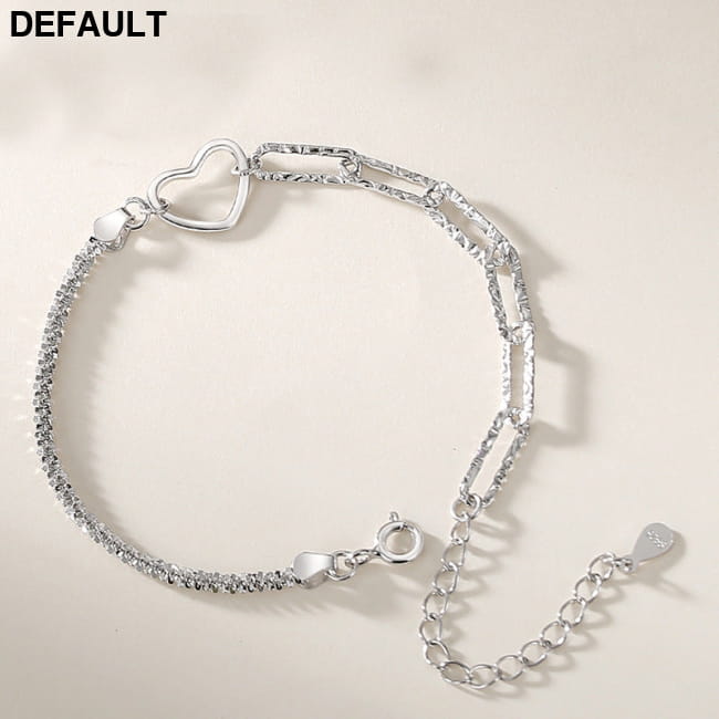 Couple Bracelet Female Sterling Silver Ins Korean Version Women’s Hexagram Bracel Bracelets
