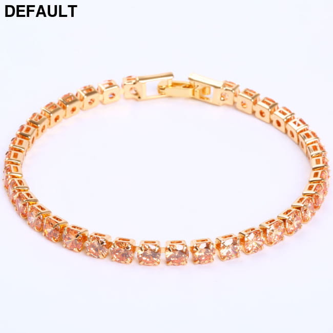 Cubic Zirconia Tennis Bracelets Iced Out Chain Crystal Women Best Selling Products