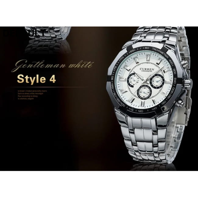 CURREN Men Luxury Brand Military Sport Mens Watches Full