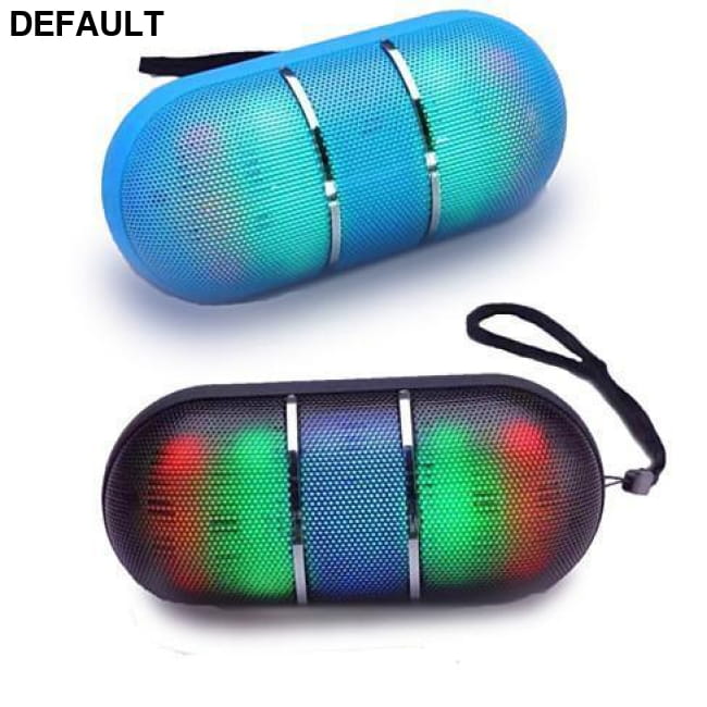 Dance With Me Portable Bluetooth Speaker DISCO LED Black Mini Speakers Electronics