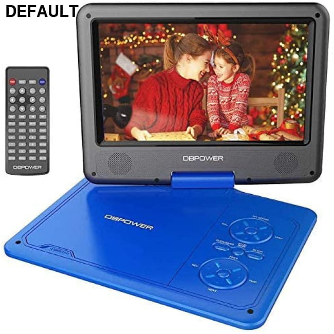 DBPOWER 11.5’’ Portable DVD Player 5-Hour Built-in Blue / US Players & Blu-ray