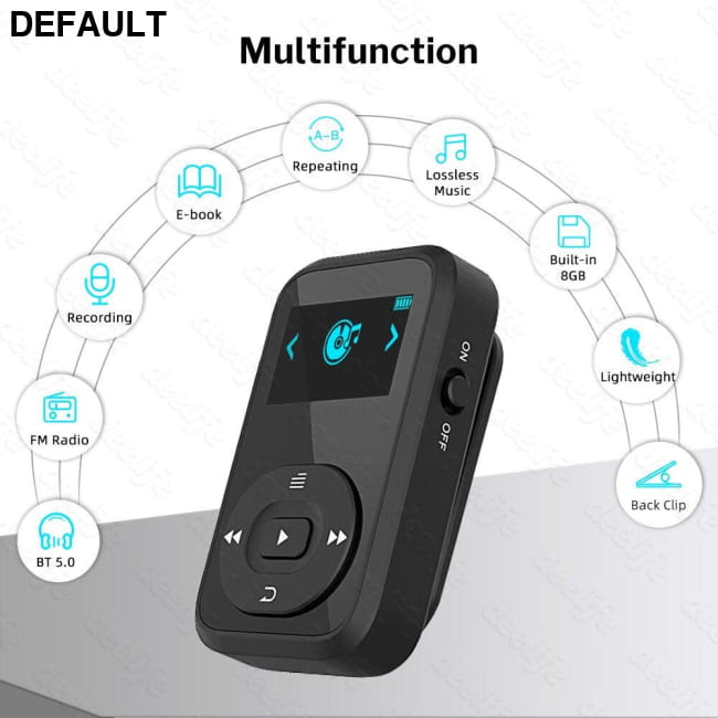 Deelife Bluetooth MP3 player Music Sport Clip Portable MP3/MP4/MP5 Players Electronics