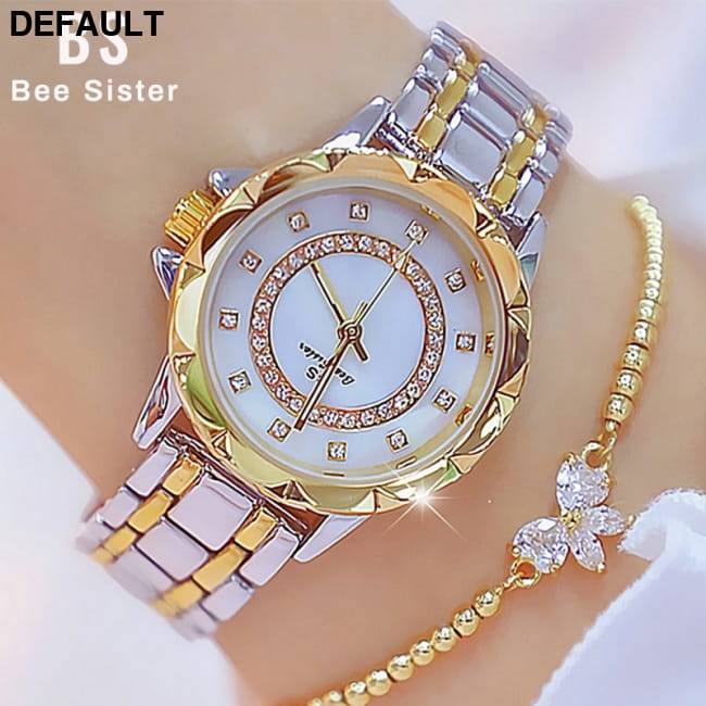 Diamond Women Luxury Brand Watch Rhinestone Elegant Ladies gold Watches Best Selling Products