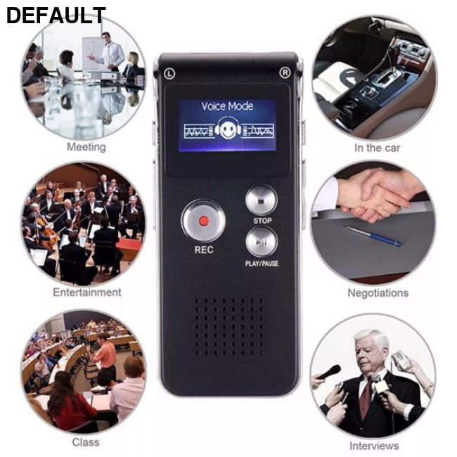 Digital Voice Recorder Dictaphone Audio Sound Mini as picture / US Recorders