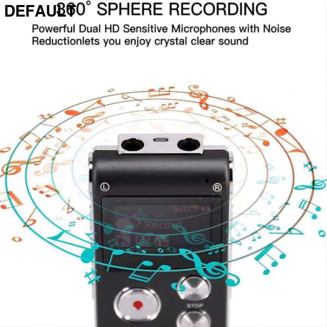 Digital Voice Recorder Dictaphone Audio Sound Mini as picture / US Recorders