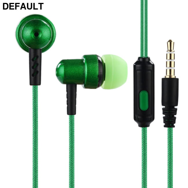 Direct-plug Wired Bass Gaming Headset Earbuds Headsets