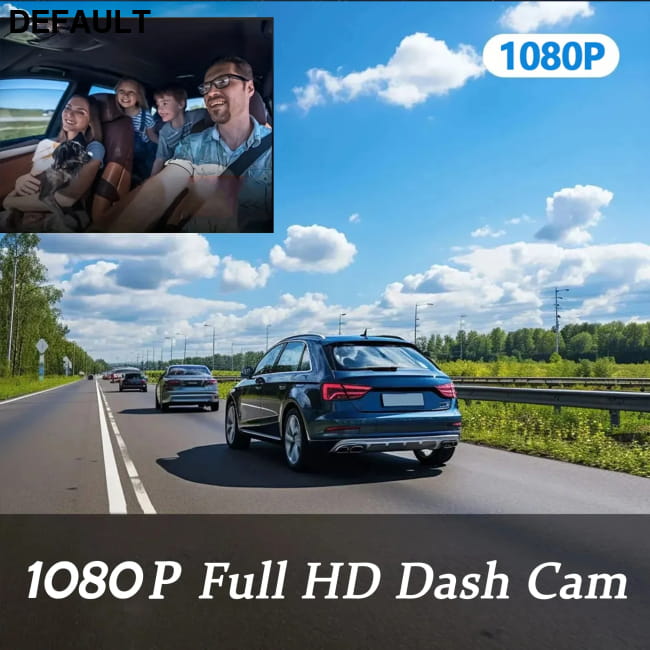 Dual Lens Car DVR FHD 1920*1080P Dash Camera Cabin Dashcam Cameras Video