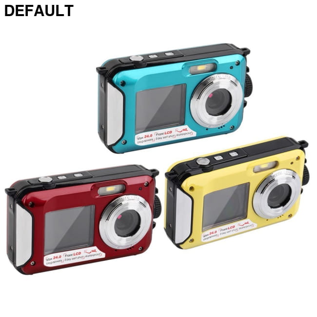 Dual-screen waterproof HD digital camera Cameras Compact