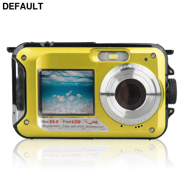 Dual-screen waterproof HD digital camera Cameras Compact