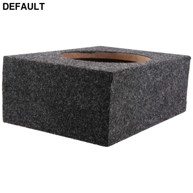 Durable Single 8-Inch Sealed Universal Speaker Boxes Car Subwoofers & Enclosures and Electronics