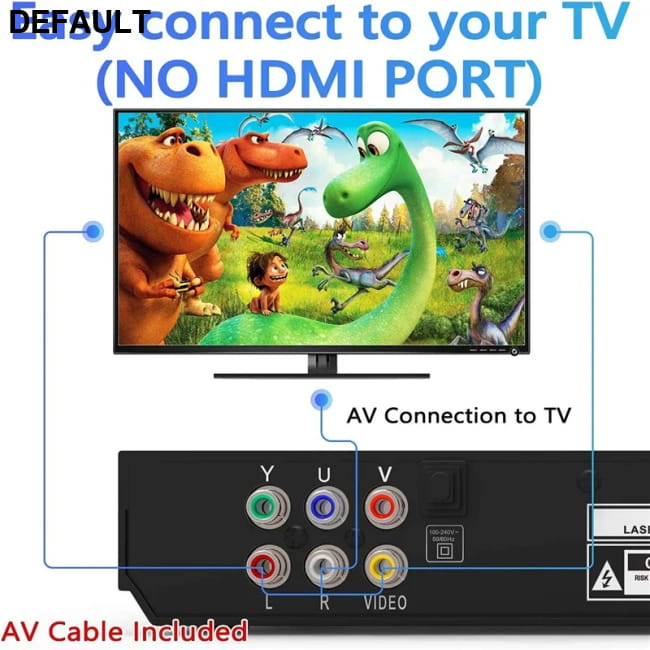 DVD Player 1080P Home Players Full HD Multimedia & Blu-ray