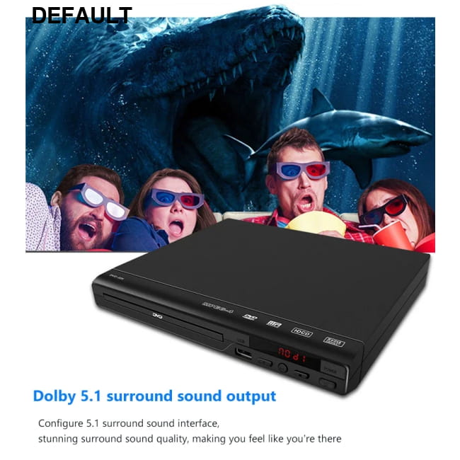 DVD Player 1080P Home Players Full HD Multimedia & Blu-ray