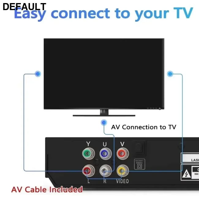 DVD Player 1080P Home Players Full HD Multimedia & Blu-ray