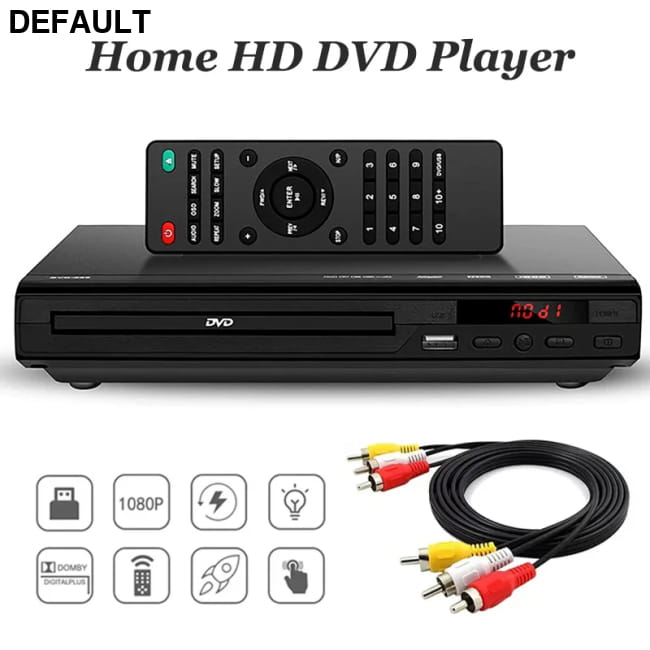 DVD Player 1080P Home Players Full HD Multimedia & Blu-ray