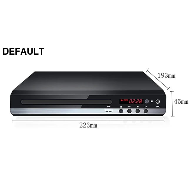 DVD Player 1080P Home Players Full HD Multimedia & Blu-ray