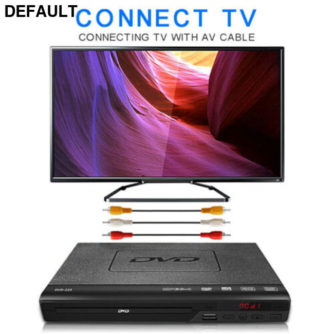 DVD Player Compact Multi Region HDCD CD VCD Music Disc Home Players & Blu-ray