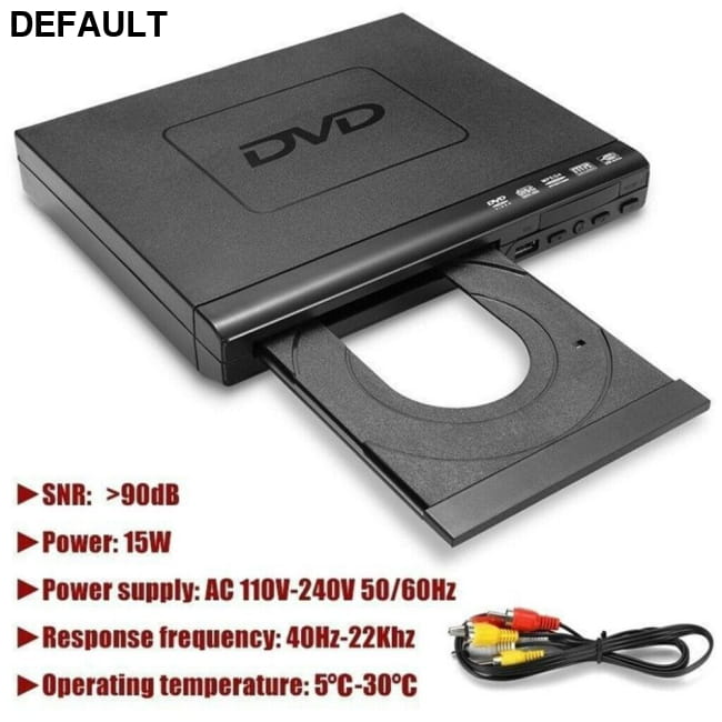 DVD Player Compact Multi Region HDCD CD VCD Music Disc Home Players & Blu-ray