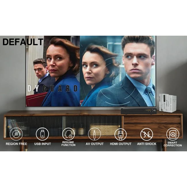 DVD Player High-defination 1080P Home Box For TV Players & Blu-ray