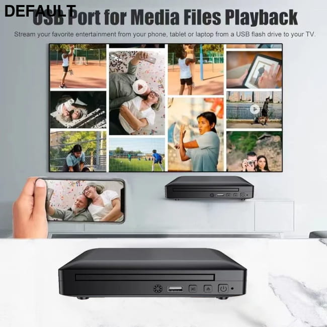 DVD Player High-defination 1080P Home Box For TV Players & Blu-ray