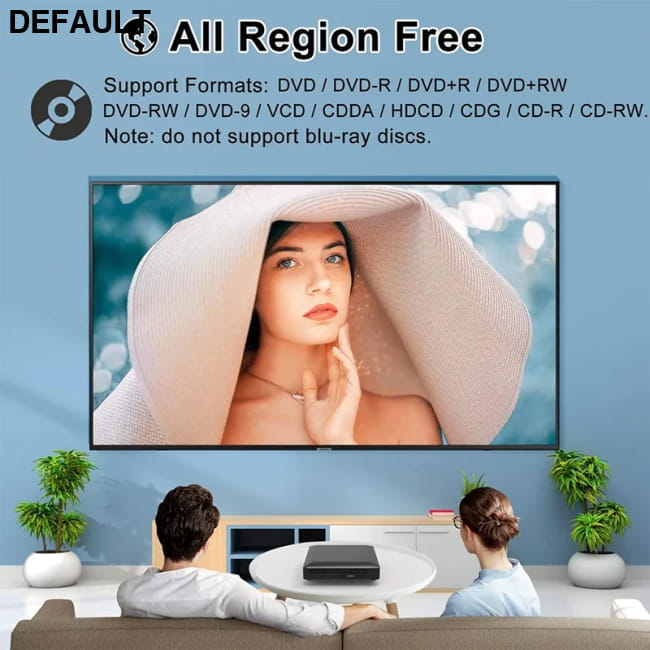 DVD Player High-defination 1080P Home Box For TV Players & Blu-ray