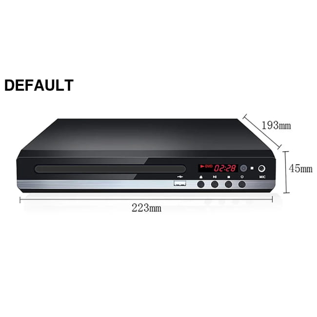 DVD Player High-defination 1080P Home Box For TV Players & Blu-ray